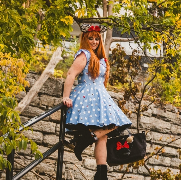 Stitch Shope Minnie mouse retro swing dress - Picture 2 of 5